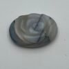 Fleur gravée Agate plate – Image 2
