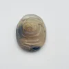 Fleur gravée Agate plate