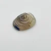 Fleur gravée Agate plate – Image 2