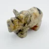 Rhinocéros Agate crasy jaune