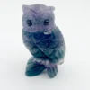Hiboux fluorite