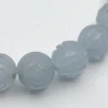 Aragonite teintée bille gravée 10 mm