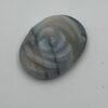 Fleur gravée Agate plate