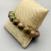 Unakite bracelet 12 mm – Image 3