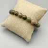 Unakite bracelet 10 mm – Image 2